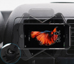 Car Holder for Fan Grille with Qi Wireless Charging