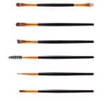 Professional gentle make-up brushes 20-Pack, Black, Gold Professional gentle make-up brushes 20-Pack, Black, Gold