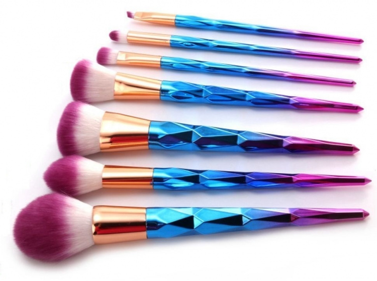 Professional gentle makeup brushes 7-Pack, Diamond Professional gentle makeup brushes 7-Pack, Diamond