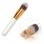 Professional gentle makeup brushes 10-Pack, White