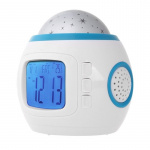 Alarm clock with night light and music, Stars Alarm clock with night light and music, Stars