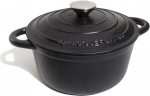 Orrefors Jernverk cast iron pot, 5 liters, black