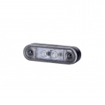 Side marker/Position light - White LED 12/24V Side marker/Position light - White LED 12/24V