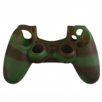 Silicone grip for controller, Playstation 4, Camouflage Green, Brown Silicone grip for controller, Playstation 4, Camouflage Green, Brown