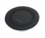 Wireless Qi Charger Round Charging Pad, Fast Charging, Black (WA-07) Wireless Qi Charger Round Charging Pad, Fast Charging, Black (WA-07)