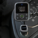 FM transmitter with Bluetooth hands-free and car charger, 2.1A, Black FM transmitter with Bluetooth hands-free and car charger, 2.1A, Black