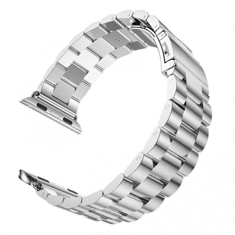 Stainless steel watch band for Apple Watch, 42/44/45mm.
