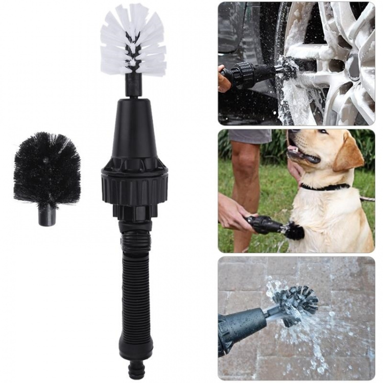 Turbo Brush, Rotating car wash brush, for motorcycles, grills, facades, garden furniture. Turbo Brush, Rotating car wash brush, for motorcycles, grills, facades, garden furniture.