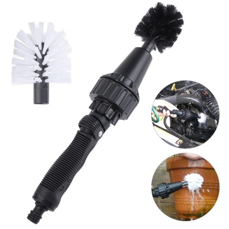 Turbo Brush, Rotating car wash brush, for motorcycles, grills, facades, garden furniture. Turbo Brush, Rotating car wash brush, for motorcycles, grills, facades, garden furniture.