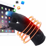 Battery-powered warming gloves for touch screens Battery-powered warming gloves for touch screens
