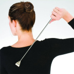Back scratcher, Stainless steel telescopic handle Back scratcher, Stainless steel telescopic handle