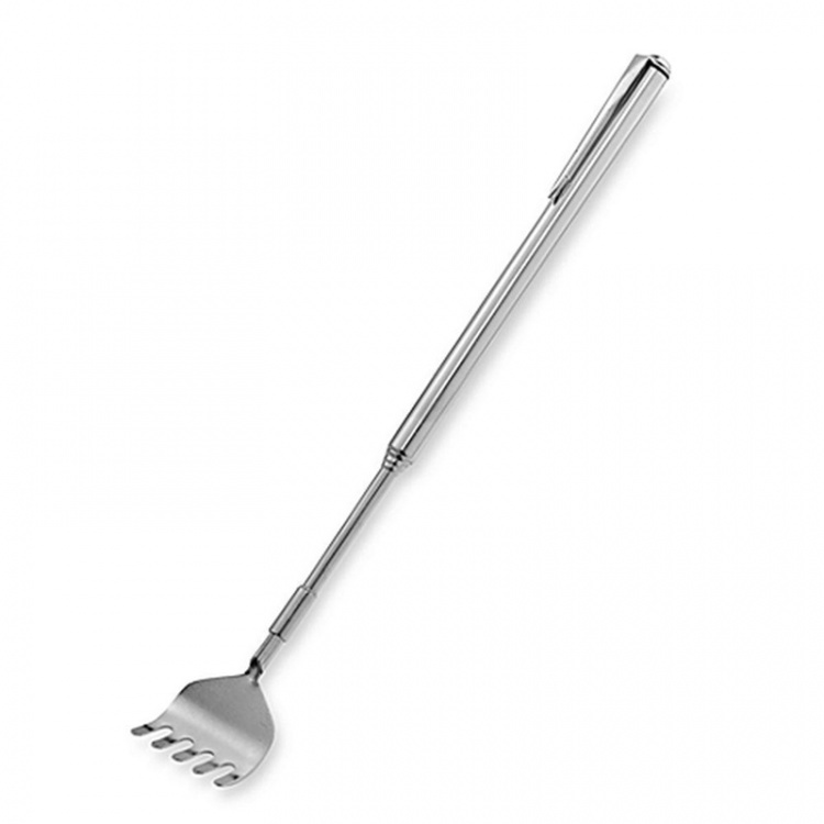Back scratcher, Stainless steel telescopic handle Back scratcher, Stainless steel telescopic handle