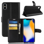 Wallet case - iPhone XS Max, Black