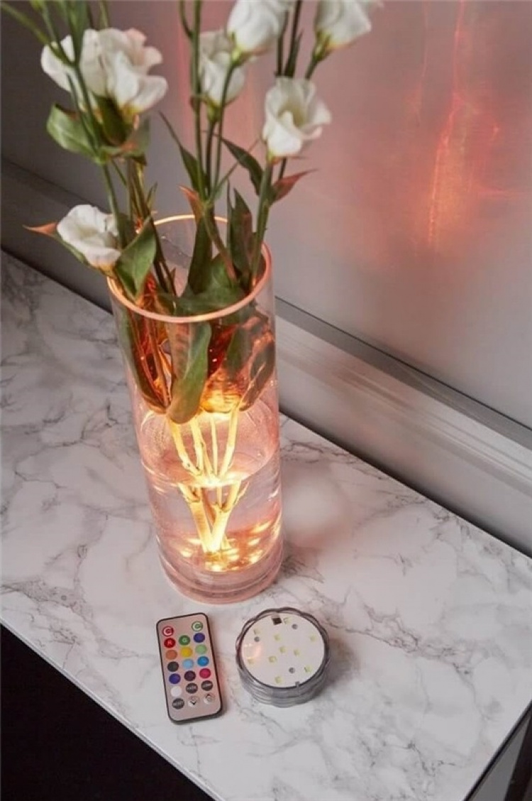 LED Candle for Hot Tub, Pool, Bathtub. Waterproof, Water Candle