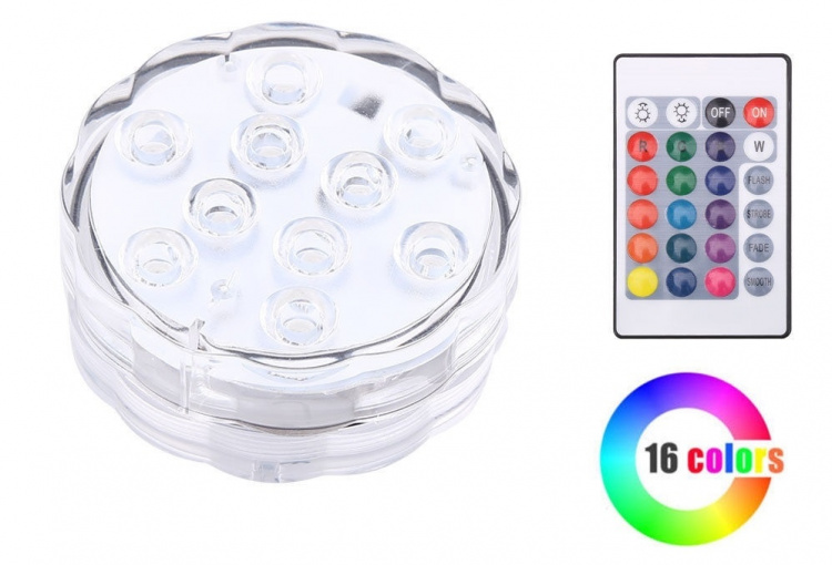 LED Candle for Hot Tub, Pool, Bathtub. Waterproof, Water Candle