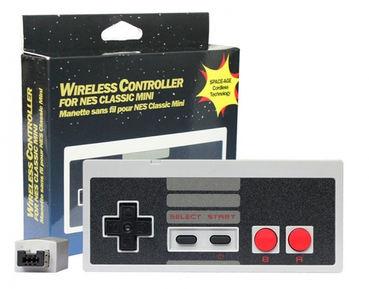 Wireless control for NES Mini Classic Edition