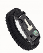 Survival Bracelet - Black