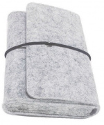 Case in felt for Laptop charger - Light gray