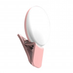Selfie Light Clip - Pink