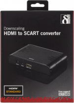 DELTACO Signalomvandlare, HDMI till SCART, PAL, svart DELTACO Signalomvandlare, HDMI till SCART, PAL, svart