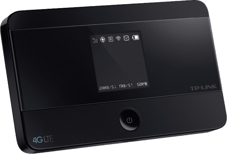 TP-LINK 4G/LTE mobile WIFI 150Mb/50Mb, 15 användare, svart TP-LINK 4G/LTE mobile WIFI 150Mb/50Mb, 15 användare, svart