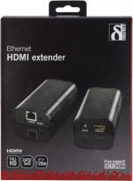 DELTACO Ethernet HDMI-förlängare, 120 meter i 1080P med Cat6, svart DELTACO Ethernet HDMI-förlängare, 120 meter i 1080P med Cat6, svart