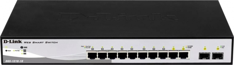 D-Link 8-port 10/100/1000 Gigabit Smart Switch