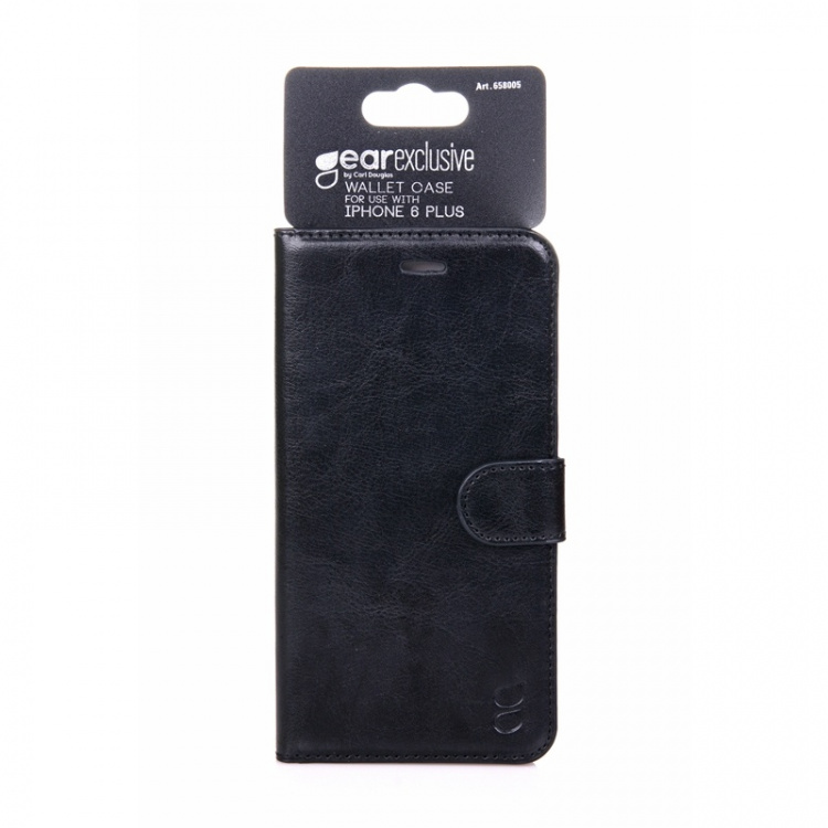 Gear Wallet Exclusive Black - iPhone 6 Plus Gear Wallet Exclusive Black - iPhone 6 Plus