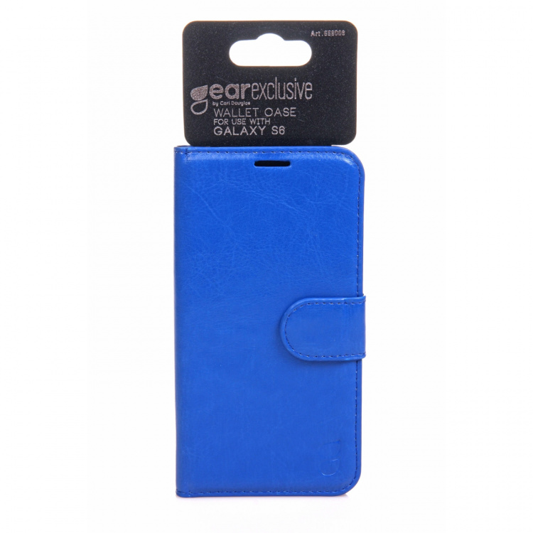 Gear Wallet Case Exclusive Blue - Samsung S6 Gear Wallet Case Exclusive Blue - Samsung S6