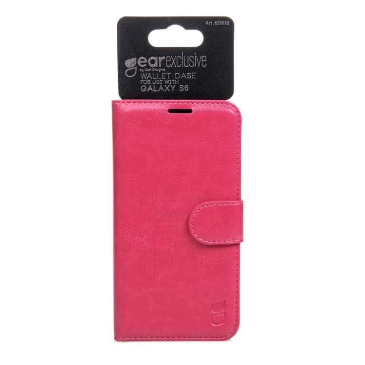 Gear Wallet Case Exclusive Pink - Samsung S6