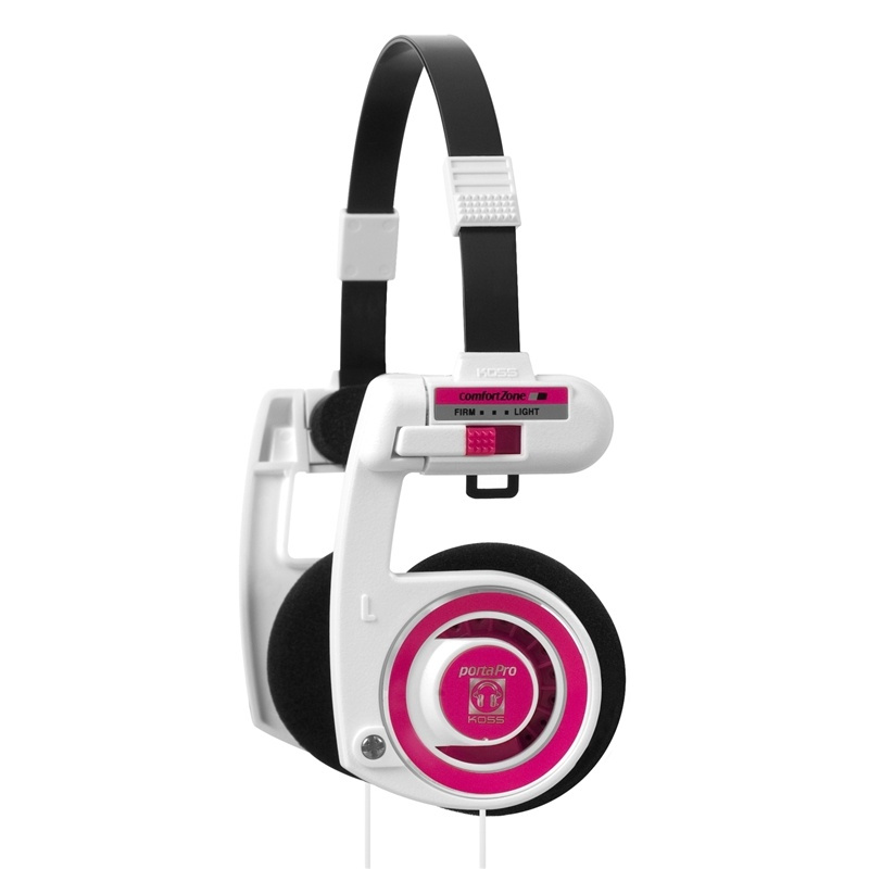 KOSS Hörlur PortaPro 2.0 White Pitahaya