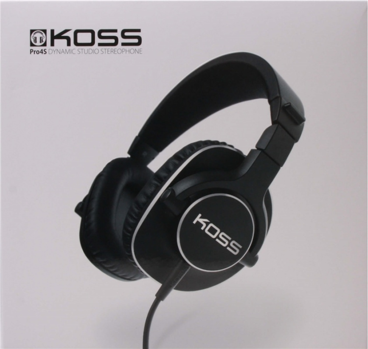 KOSS Hörlur PRO4S Over-Ear Svart