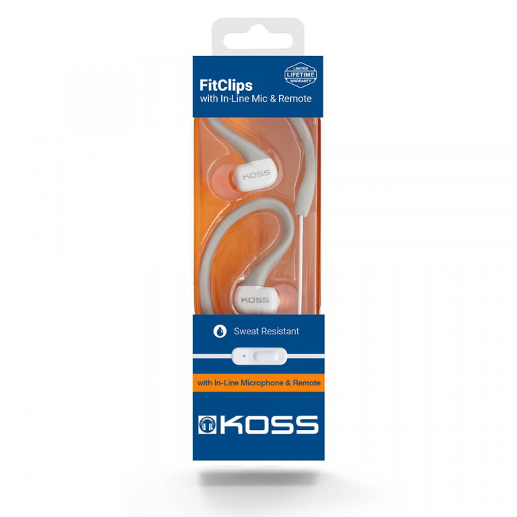 Koss Earphones KSC32iGRY Grey In-Ear with one touch mic