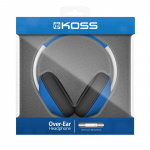 Koss Earphones UR23iB Blue Over-Ear with one touch mic Koss Earphones UR23iB Blue Over-Ear with one touch mic