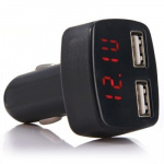 Cigg and USB multimeter for car Cigg and USB multimeter for car