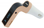 FM transmitter with Bluetooth hands-free (Gold)