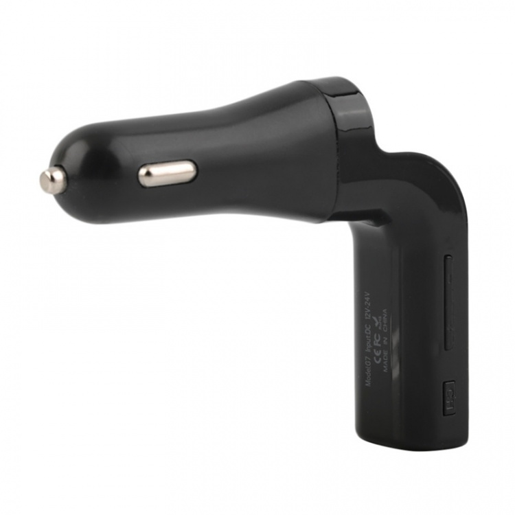 FM transmitter with Bluetooth hands-free (Black)