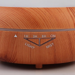 Wooden humidifier LED lamp, Light wood 240 ml Wooden humidifier LED lamp, Light wood 240 ml