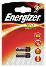 Alkaline Battery 23A | 12 V DC | 50 mAh | 2-Blister | A23 | Black / Silver