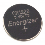 Energizer Lithium Button Cell Battery CR1220 | 3 V DC | 37 mAh | 1-Blister | Silver Energizer Lithium Button Cell Battery CR1220 | 3 V DC | 37 mAh | 1-Blister | Silver