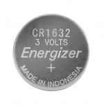 Energizer Lithium Button Cell Battery CR1632 | 3 V DC | 130 mAh | Precharged | 1-Blister | Various Devices | Silver Energizer Lithium Button Cell Battery CR1632 | 3 V DC | 130 mAh | Precharged | 1-Blister | Various Devices | Silver