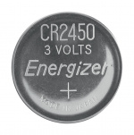 Energizer Lithium Button Cell Battery CR2450 | 3 V DC | 620 mAh | 2-Blister | Silver Energizer Lithium Button Cell Battery CR2450 | 3 V DC | 620 mAh | 2-Blister | Silver