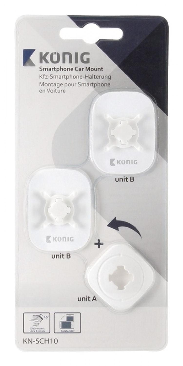 König Smartphone Car Mount 360 ° Fixed