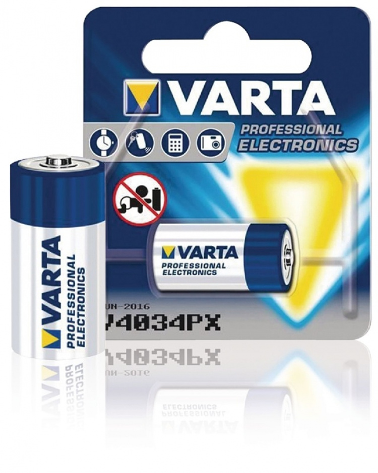 Varta Alkaline Battery LR44 | 6 V DC | 170 mAh | 1-Blister | Blue / Silver