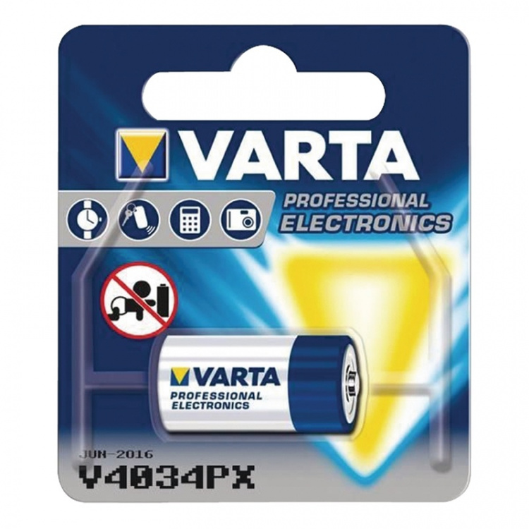 Varta Alkaline Battery LR44 | 6 V DC | 170 mAh | 1-Blister | Blue / Silver