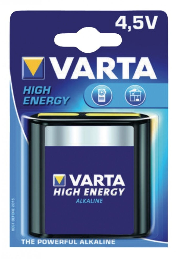 Varta Alkaline Battery 3LR12 | 4.5 V | 6100 mAh | 1-Blister Varta Alkaline Battery 3LR12 | 4.5 V | 6100 mAh | 1-Blister