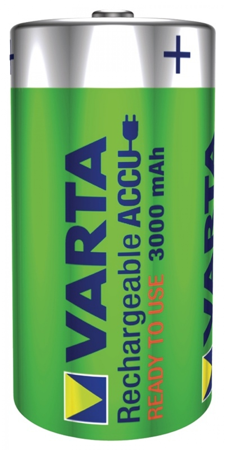 Varta Rechargeable NiMH Battery C | 1.2 V DC | 3000 mAh | Precharged | 2-Blister | HR14 | Green / Yellow Varta Rechargeable NiMH Battery C | 1.2 V DC | 3000 mAh | Precharged | 2-Blister | HR14 | Green / Yellow