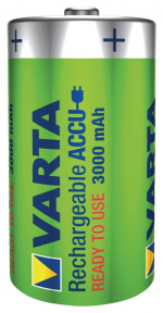 Varta Rechargeable NiMH Battery D | 1.2 V DC | 3000 mAh | Precharged | 2-Blister | HR20 | Green / Yellow Varta Rechargeable NiMH Battery D | 1.2 V DC | 3000 mAh | Precharged | 2-Blister | HR20 | Green / Yellow