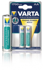 Varta Rechargeable NiMH Battery AA | 1.2 V DC | 1600 mAh | 2-Blister Card