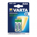 Varta Rechargeable NiMH Battery AAA | 1.2 V DC | 750 mAh | Precharged | 2-Blister Card